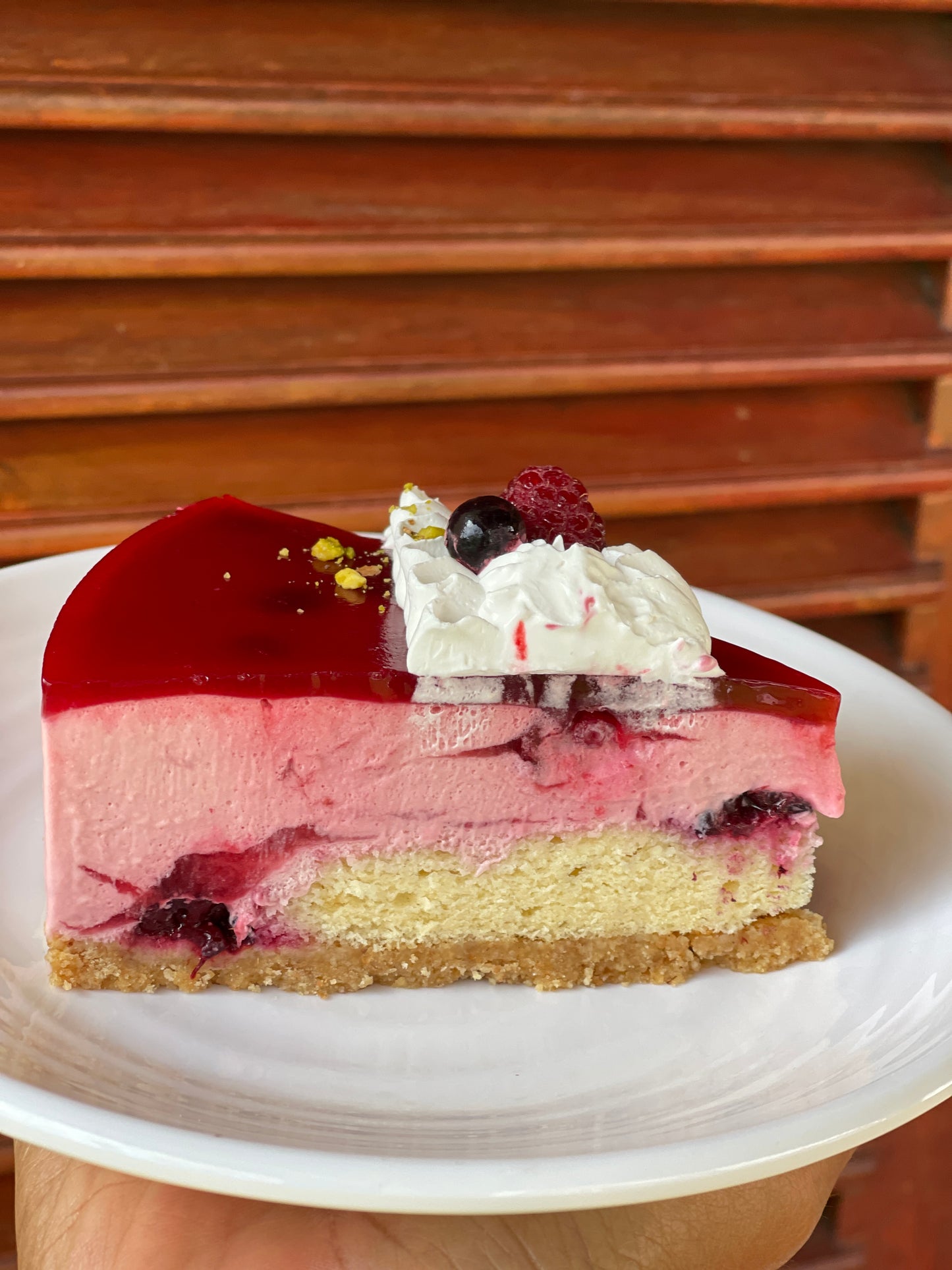 Rita - Raspberry Mousse Cake (Slice)